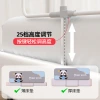 Portable foldable safety shield for children and infants in travel hotels, no need to install bed railings, baby anti-fall guardrails Application Scenario